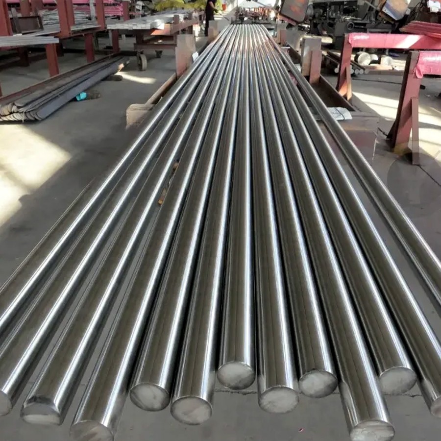 Barras de acero inoxidable pulido